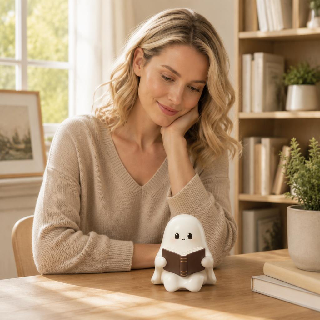 Creative Resin Figurine - Cute Halloween Desktop Decoration