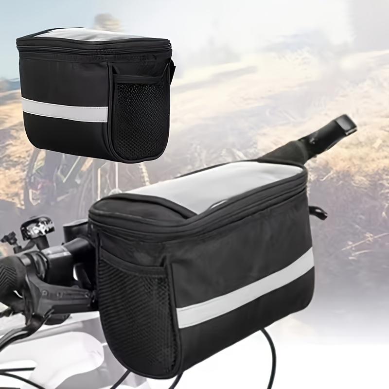 Foldable Scooter Basket, Large Capacity Handlebar Multifunctional Detachable Front Basket, Front Storage For Outdoor Camping