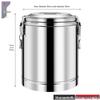Lianmei Commercial Stainless Steel Insulated Food Container