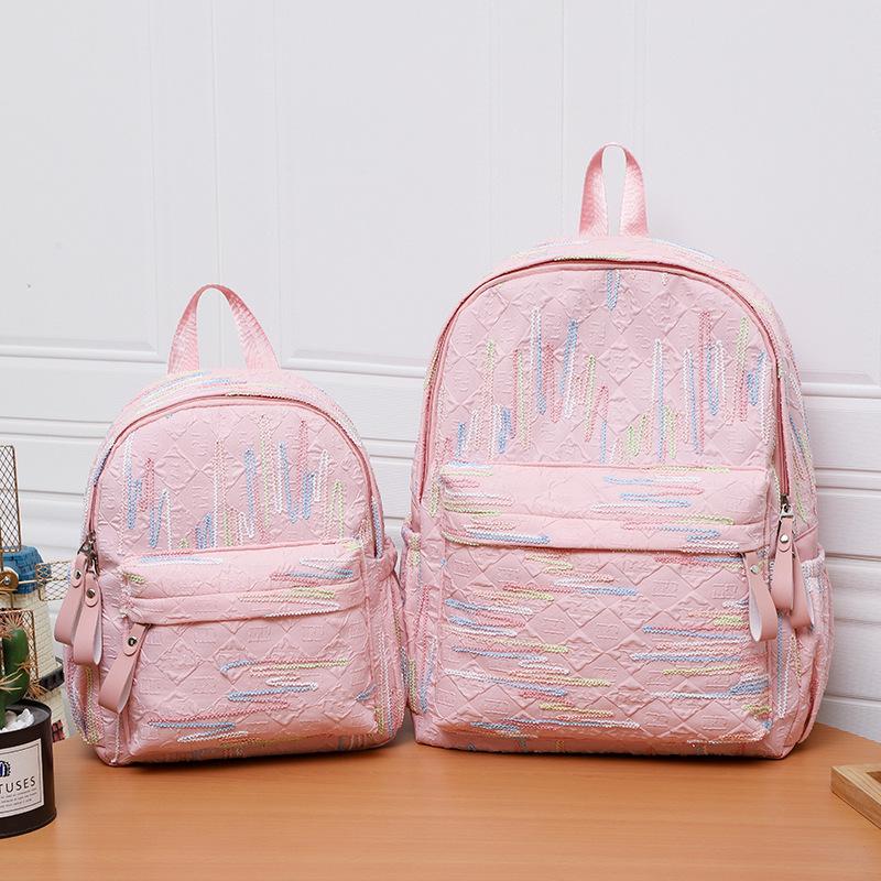Schoolbag Female New Cartoon Graffiti Middle and High School Students Backpack Large Capacity Backpack Small Fresh Cute Students