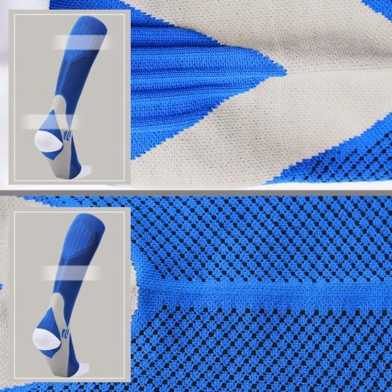 Outdoor Running Sports Breathable Nurses Compression Calf High Socks Stocking