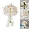 Wedding Bouquets Artificial Flower for Ceremony, Anniversary, Valentines, Photography Props, Wedding Flower Arrangement