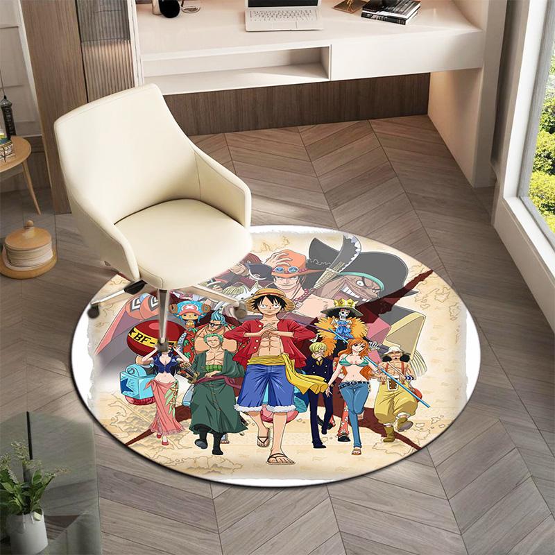 Cute Monkey D. Luffy from the Japanese manga ONE PIECE carpet is soft, home, bedroom, door mat decoration, and non slip carpet E16