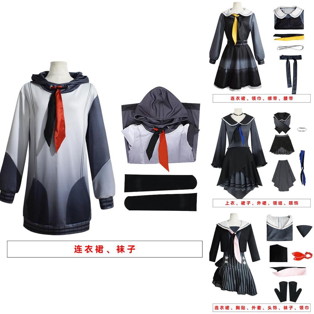 Anime Lolita Cosplay Kostüm Süßes Frisches Polyesterkleid Für Rollenspiel Spiel Convention Kleidung