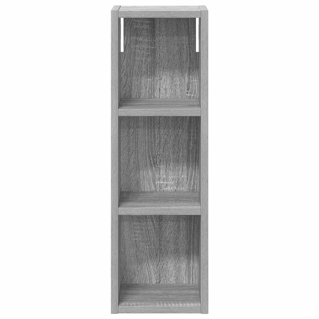 Bathroom Wall Cabinet Grey Sonoma 20 x 16 x 62.5 cm