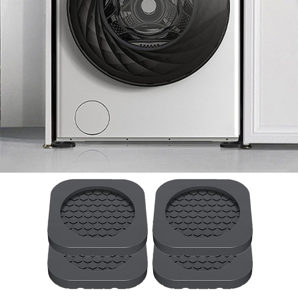4Pcs AntiVibration Washer Pad Universal Washing Machine Feet Pad Support Stabilizers Vibration Dampers Foot Pad