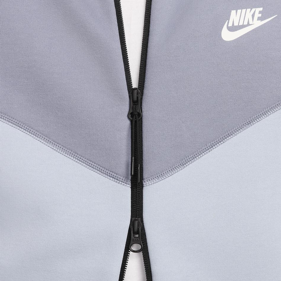 Nike Sportswear Tech Fleece Windrunner Color Block Hooded Zip-Up Casual Long Sleeve Jacket Men jackets Blue FB7922-440