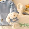 Hanging Doll Keychain Soft Rabbit Keychain Creative Car Key Chain  Daily Use