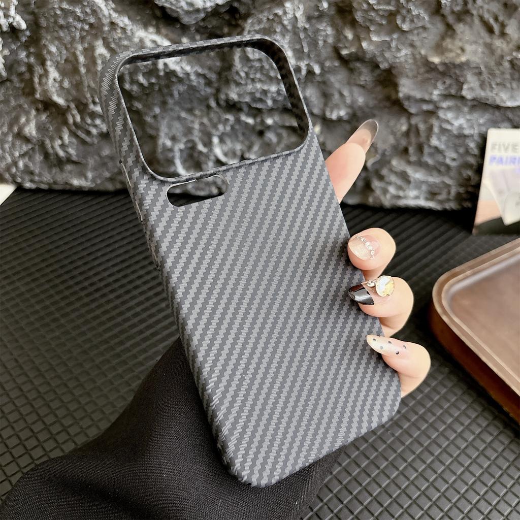 For Xiaomi 17 Pro Case Carbon Fiber Texture PC + TPU Phone Cover Magnetic Case