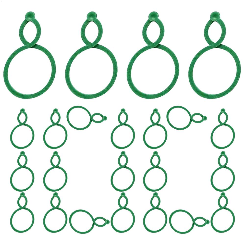 

Plant Clips for Support 100 Pieces Secure Flexible Universal Plant Fixer Garden Plant Fixing Clips for Grape Fruits Flowers