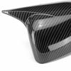 Coppia Copri Specchietto Retrovisore Laterale Calotta Guscio Adesivo Per Mitsubishi Lancer EX 2013-2016 Modelli Senza Indicatore di Direzione Specchietto Retrovisore M