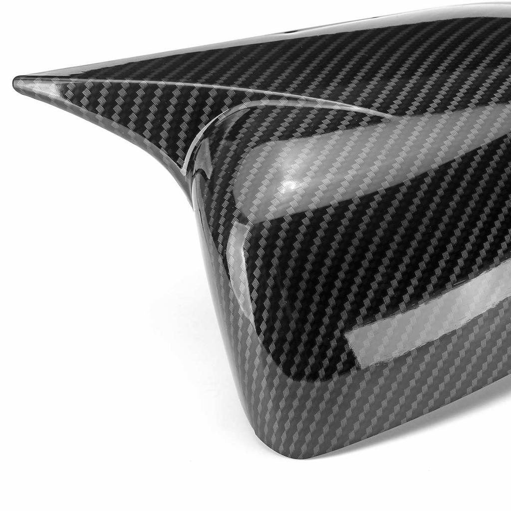 Coppia Copri Specchietto Retrovisore Laterale Calotta Guscio Adesivo Per Mitsubishi Lancer EX 2013-2016 Modelli Senza Indicatore di Direzione Specchietto Retrovisore M