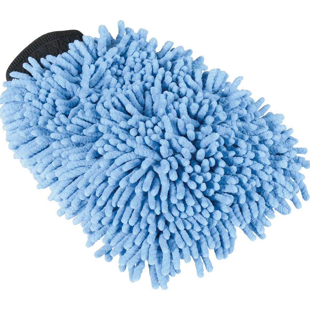 Hot Sale 2 In 1 Ultrafine Fiber Chenille Microfiber Car Wash Glove Mitt Soft Mesh Backing No Scratch For Car Wash And Clean K9L0