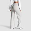 High-Waist Shaping Flared Straight-Leg Pants for Curvy Figures, Wide-Leg Tight Fitness Pants for Yoga, Jogging and Upper Body Exercise