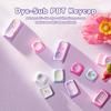 KiiBOOM X Elyxirine Digital Dreams Pastel Y2K Keycap Set MOA Profile PBT Keycaps for Mechanical Compatible with and Layouts (144 Keys) Keyboards,