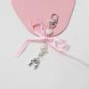 Cute Ballet Shoes Bowknot Keychain Hanging Decorations Keyring Hanging Ornament