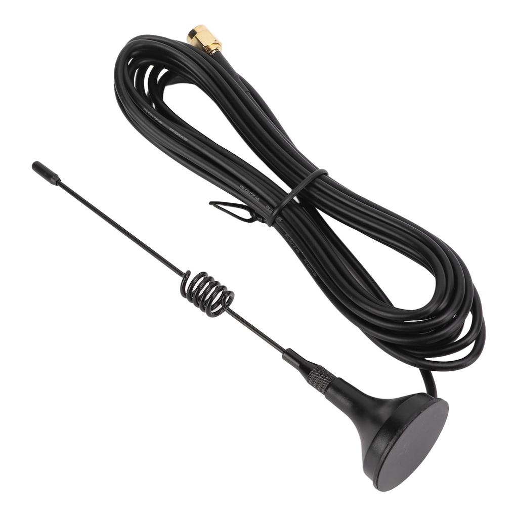 Radio Antenna 5DBI 423‑443mhz Omnidirectional High Gain with Magnetic Base for LORA Module Security Alarm Smart Home