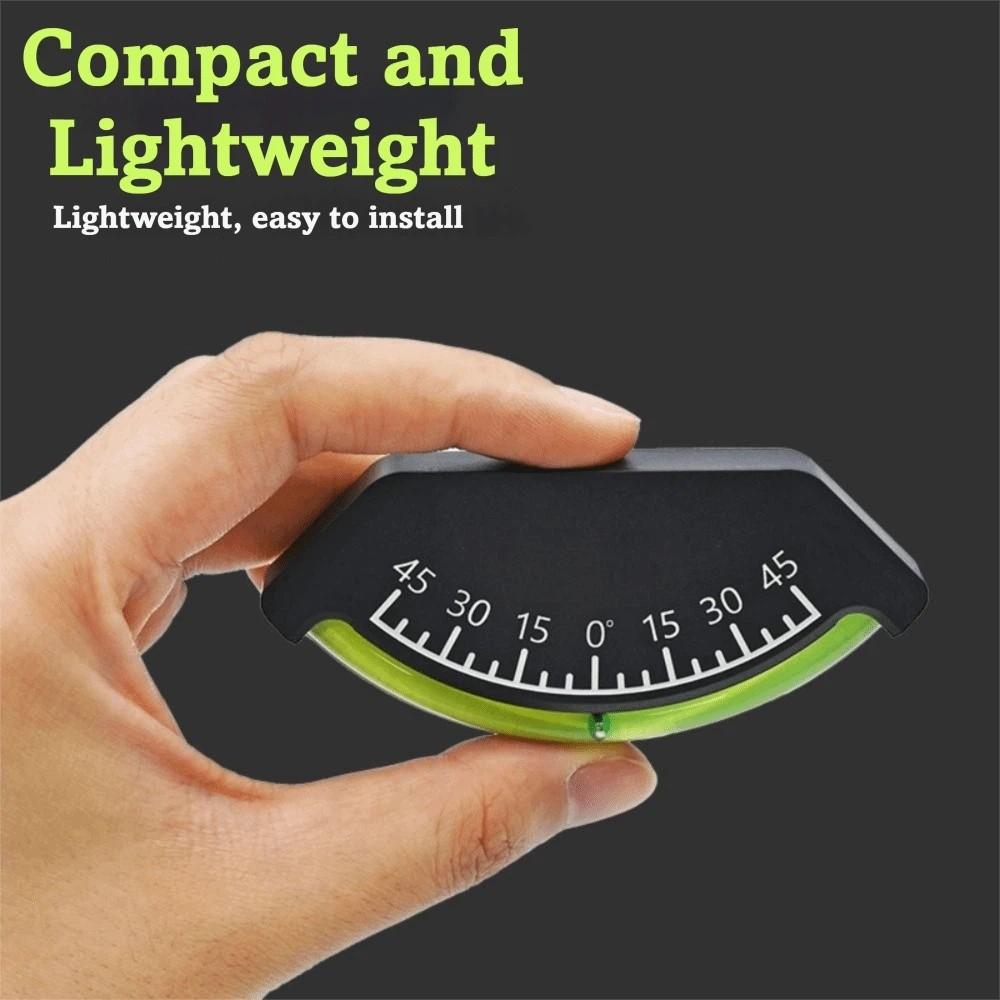 Hochsichtbarer Füllstandsanzeiger 45-Grad-Neigungsmesser Präzisionsnivelliergerät Marine-Klinometer Boot