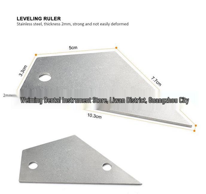 Guitar Neck Notch and Fret Height Measuring Ruler Set for Repairs