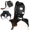 Exotic Accessorie Horse Shaped Hood Wig Anonymous Mask Stage Props Bdsm Couple Game Bondage Clothes Alternative Goods For Adults