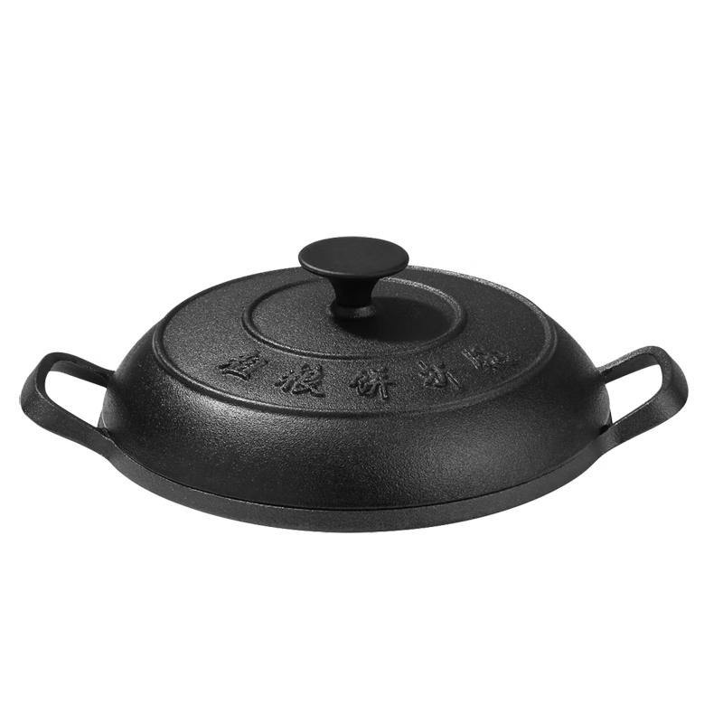 Традиционная чугунная сковорода для блинов Telssida