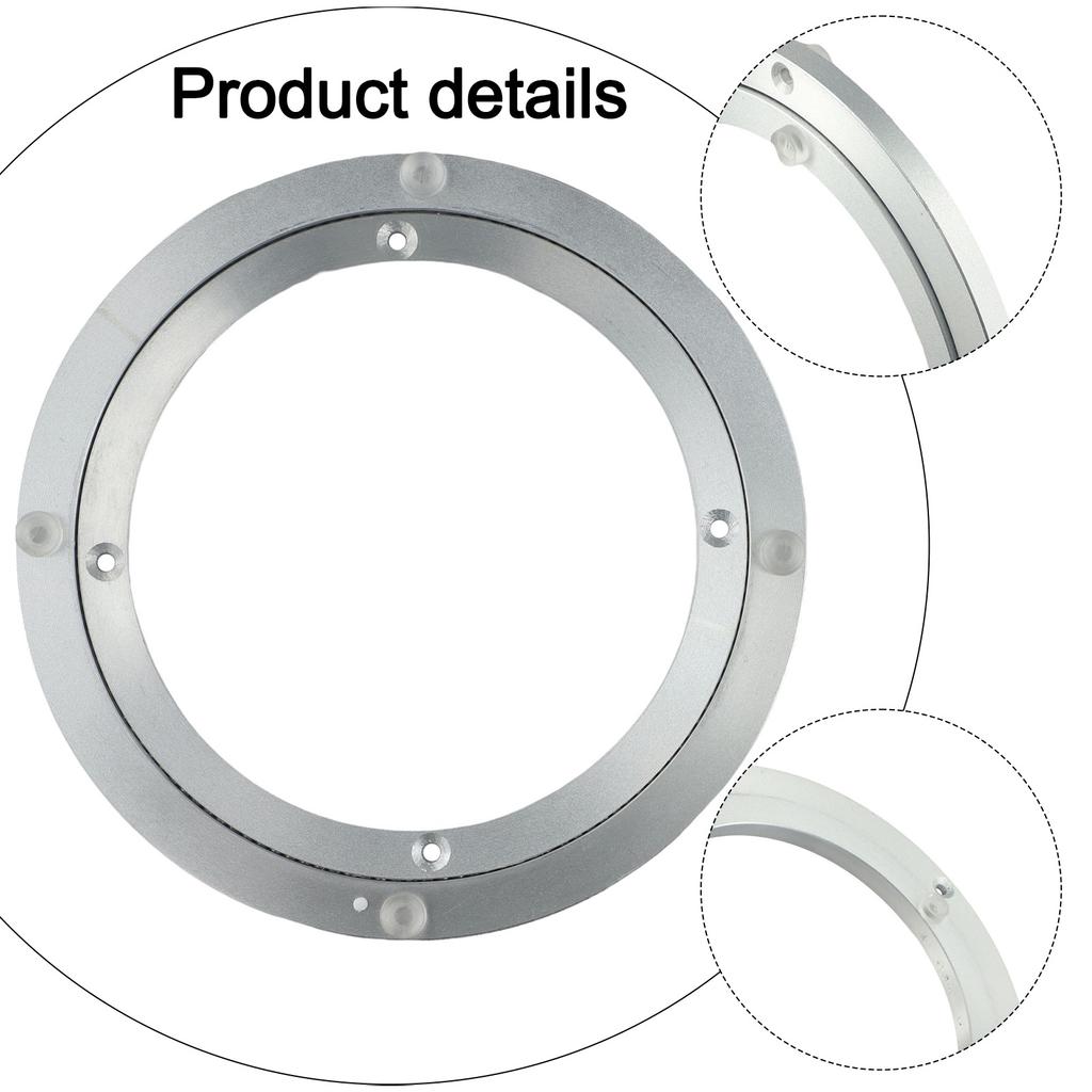 Lazy Susan Base with Stainless Steel Bearings for Smooth Rotation Experience