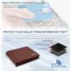 Oliver Redwood Light Brown Leather Wallet for Men, 6 Card Slot