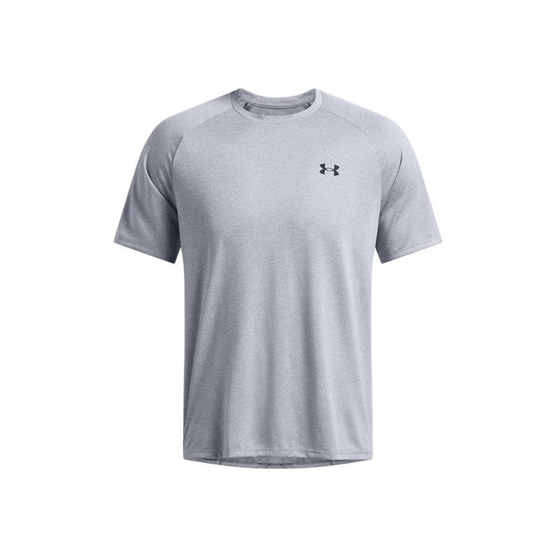Under Armour Tech 2.0Tech T Shirt Men s Steel Heather Light Gray 1326413-036 2XL
