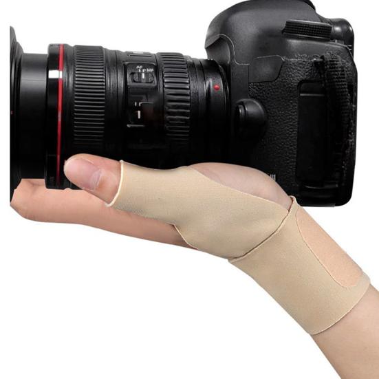 Wrist Band Wide Strap Soft Uniform Force Ultra-thin Skin-touch Wrist Protection Fastener Tape Joint Fixed Thumb Support Wrist Fitness Accessories