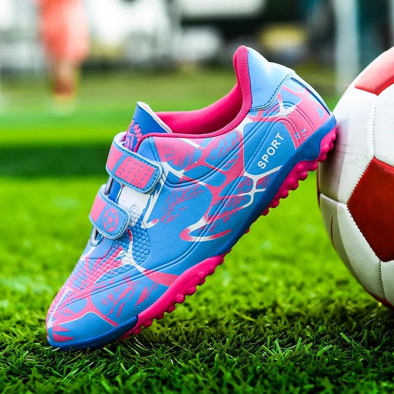 Childrens Soccer Cleats Original Society Grass Training Football Field Boots Professional Indoor Non Slip Kids Football Shoes