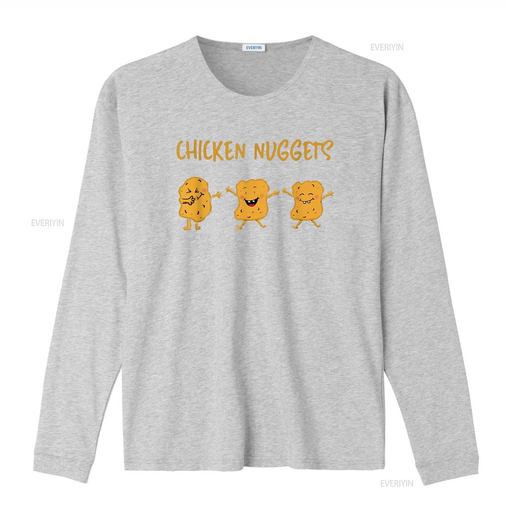 Beautiful dabbing chicken nugget nug life for lover T Shirt vintage Washed Slightly homme streetwear designer clothes fashion