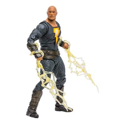 McFarlane Toys DC Black Adam Movie Figurka 7-calowa - Czarny Adam (Kostium Bohatera)