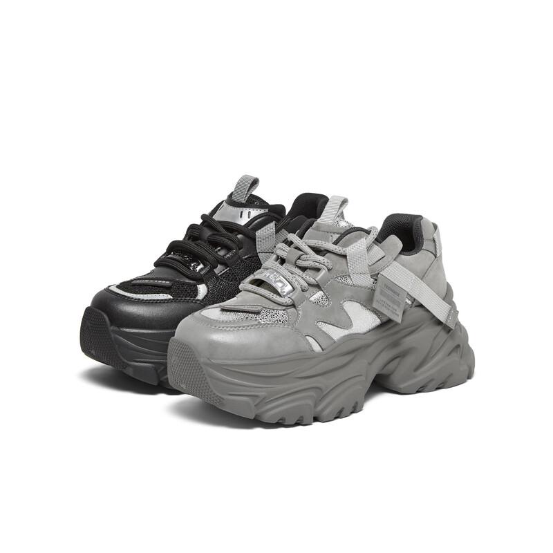TEENMIX Women's Platform Dad Sneakers