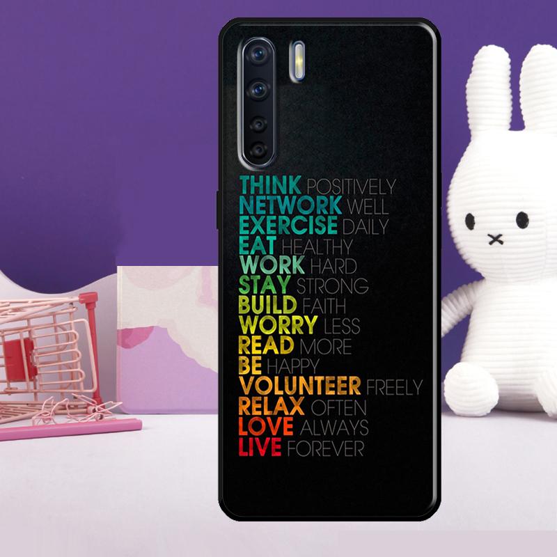 Gym Fitness Bodybuilding Case For Oppo A54 A74 A94 A80 A60 A40 A18 A38 A58 A78 A98 A96 A76 A16 A15 A17 A57 A77 A5 Pro