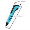 Electronic 3D Printing Pen with 9M PLA Consumables High-Temperature 3D Graffiti Tool Intelligent Toy Christmas Birthday Gift