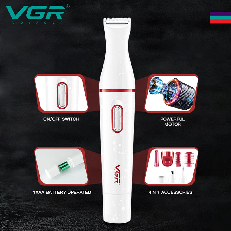 Skin-friendly Hair Removal Device for Women Multifunctional Hair Removal Device for Whole Body Electric Eyebrow Trimmer Facial Hair Removal Care