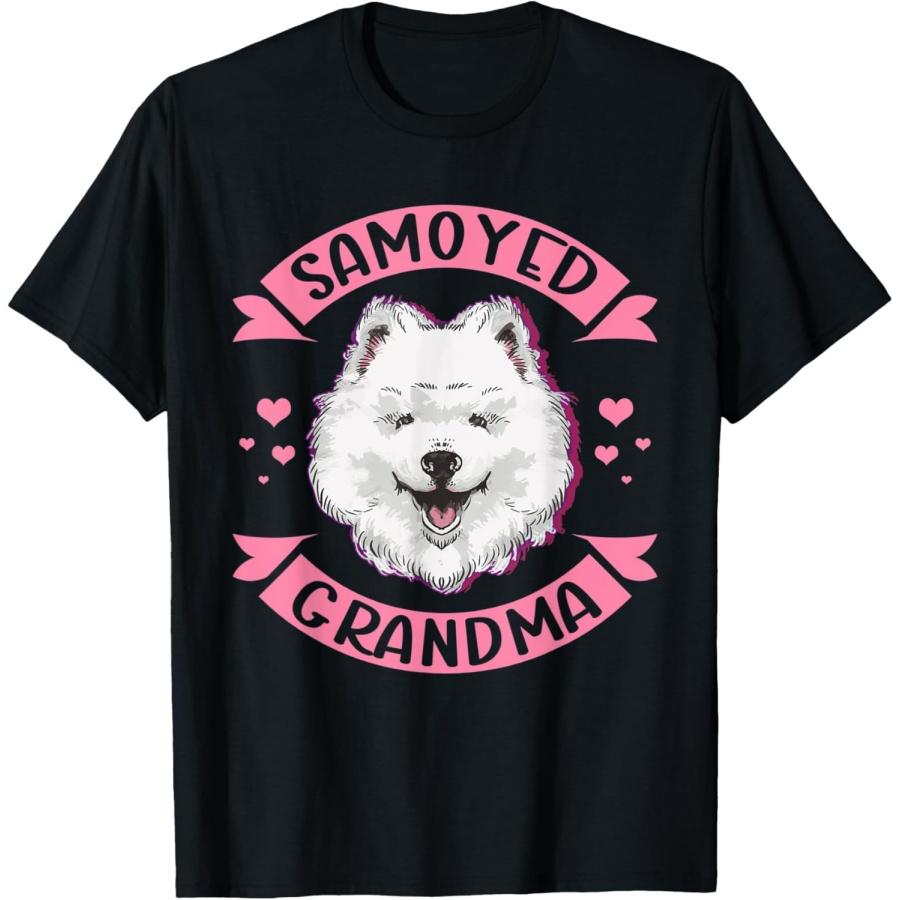 

Samoyed Grandma Samoyeds Dog Owner Samoyed T-Shirt for Men Women XXXXXL чорний