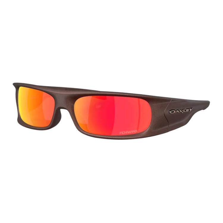 Oakley Минималистичные Универсальные Прямоугольные Солнцезащитные Очки, Изготовленные Методом Литья под Давлением, Унисекс, Темно-Коричневые 0OO9522-06 62,Dark Brown