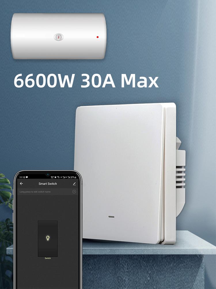 Boiler Switch Zigbee Wall Switch Air Conditioner Light Timing EU Smart Life App for Alexa Google Home