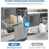 Kitchen Sink Faucet Shelf Sponge Dish Cloth Rack Holder Racks Storage Organizer