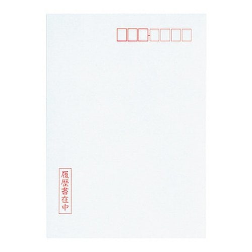 KOKUYO Resume/Resume 4 Sheets Each for Job Change B5 Size (B4 Bi-fold) Shin-6
