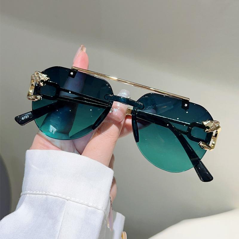 

JYL TS Sunglasses Protection Pilot Lion Tiger Double Beam/3531 B-3578 пакистан зелений колір