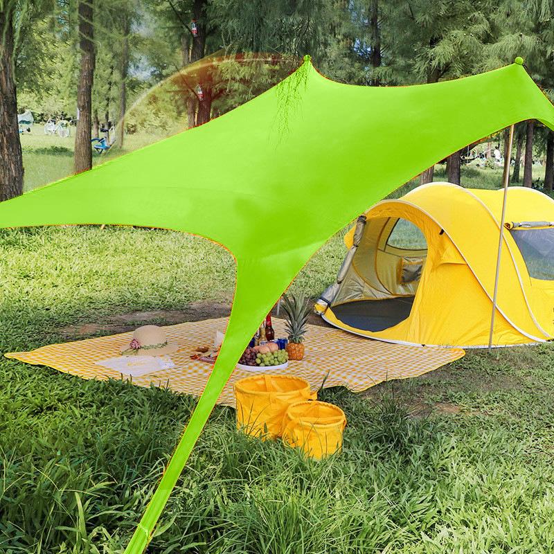 Przenośny Parasol Plażowy Lycra Namiot Baldachim