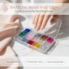 Cut Small Round Rhinestones With High-Shine Finish Flatback Inlay Nail Art Crystals For Uv Gel Nails Or Stage Makeup