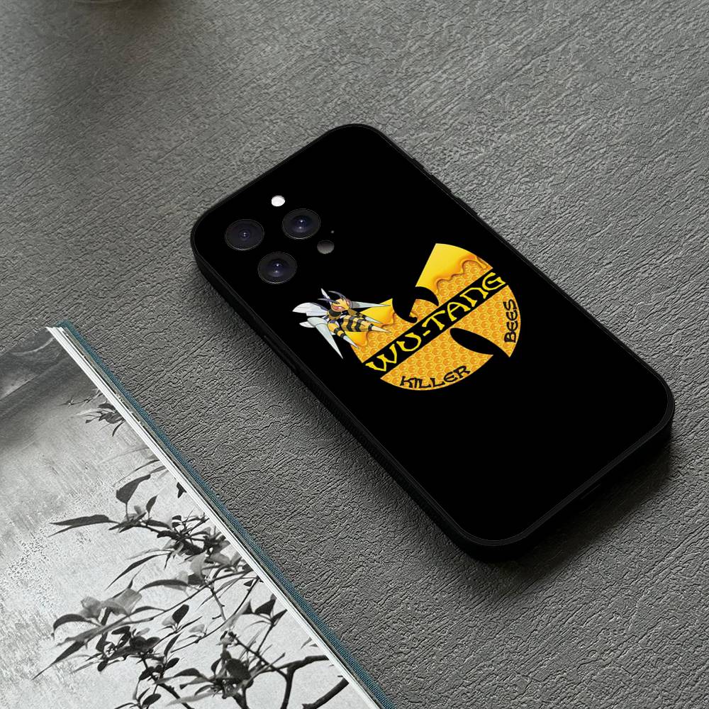 WU-T--TANG CLAN Handyhülle Für IPhone 1716 15 14 13 Pro Max 11 12 Mini X Xs XR Schwarze Silikonhülle