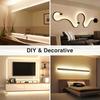1M/2M/3M/5M Flexible LED Neon Strip Light, USB Touch Control, Corner Lamp for Home Decor,Halloween,Christmas,Party Lighting