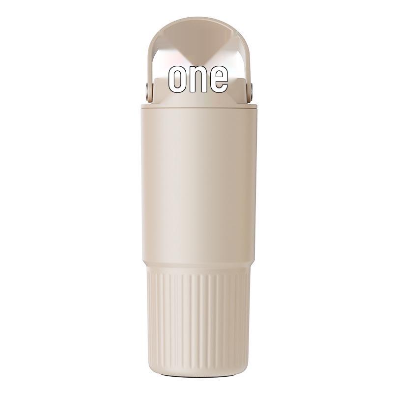 Large Capacity 316 Stainless Steel Insulated Travel Mug with Ceramic Liner and Straw