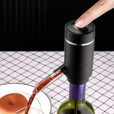 Electric Wine Aerator Automatic Wine Decanter Pourer With Base Quick Sobering Wine Decanter Aerator Kitchen Bar Accessories