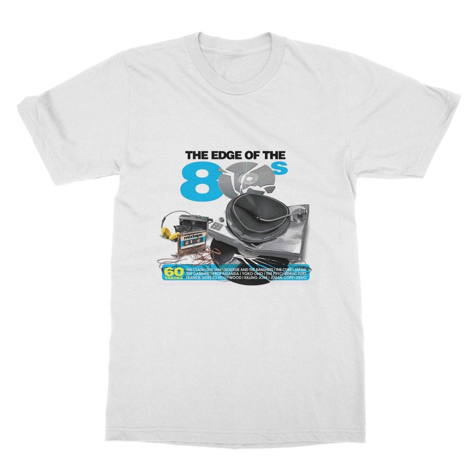 80s Graphic Tee – The Edge of the 80s, Unisex T-Shirt 3XL