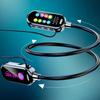 Color Screen Wireless Neckband Bluetooth Headphones Bluetooth 5.4 Headset HiFi Stereo Sports Headsets Magnetic Earbuds Waterproof Support TF Card P32